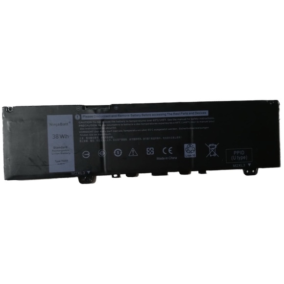 NinjaBatt 38Wh F62G0 3300mAh 11.4V Battery for Dell Inspiron 13/Vostro 13 Series - Picture 1 of 2